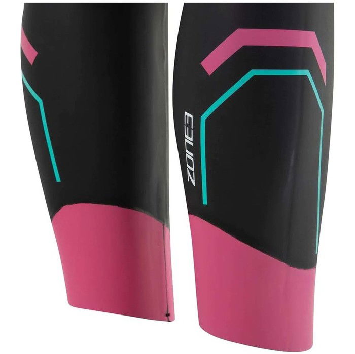 2024 Zone3 Mujer Agile Swim Neopreno WS21WAGI114 - Black / Pink / Turquoise